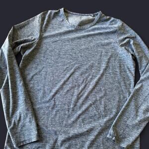 blue antigua long sleeve top